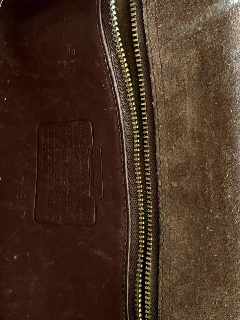 Coach Willis Leather Top-Handle Crossbody Bag - Mahogany